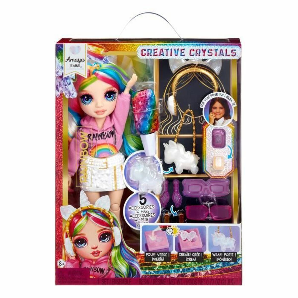 Păpușă Rainbow High Amaya - Jucarii si jocuri, Păpuși și accesorii