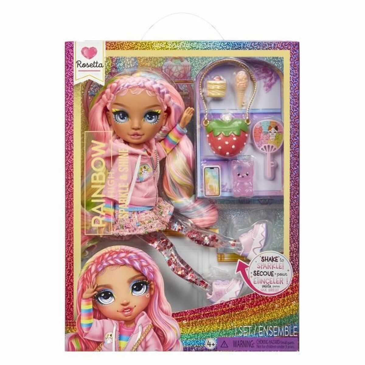 Păpușă bebeluș cu accesorii Rainbow High Sparkle & Shine - Jucarii si jocuri, Păpuși și accesorii