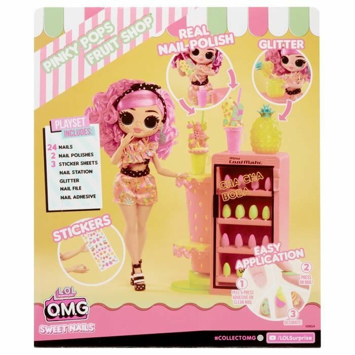 Păpușă LOL Surprise! Pinky Pops Fruit Shop - Jucarii si jocuri, Păpuși și accesorii