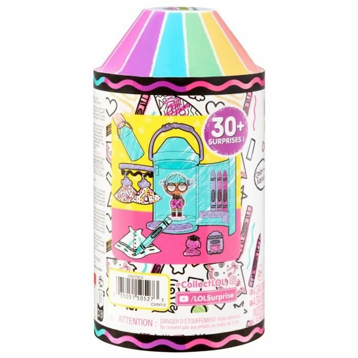 Păpușă LOL Surprise! Loves CRAYOLA Color Me Studio - Jucarii si jocuri, Păpuși și accesorii