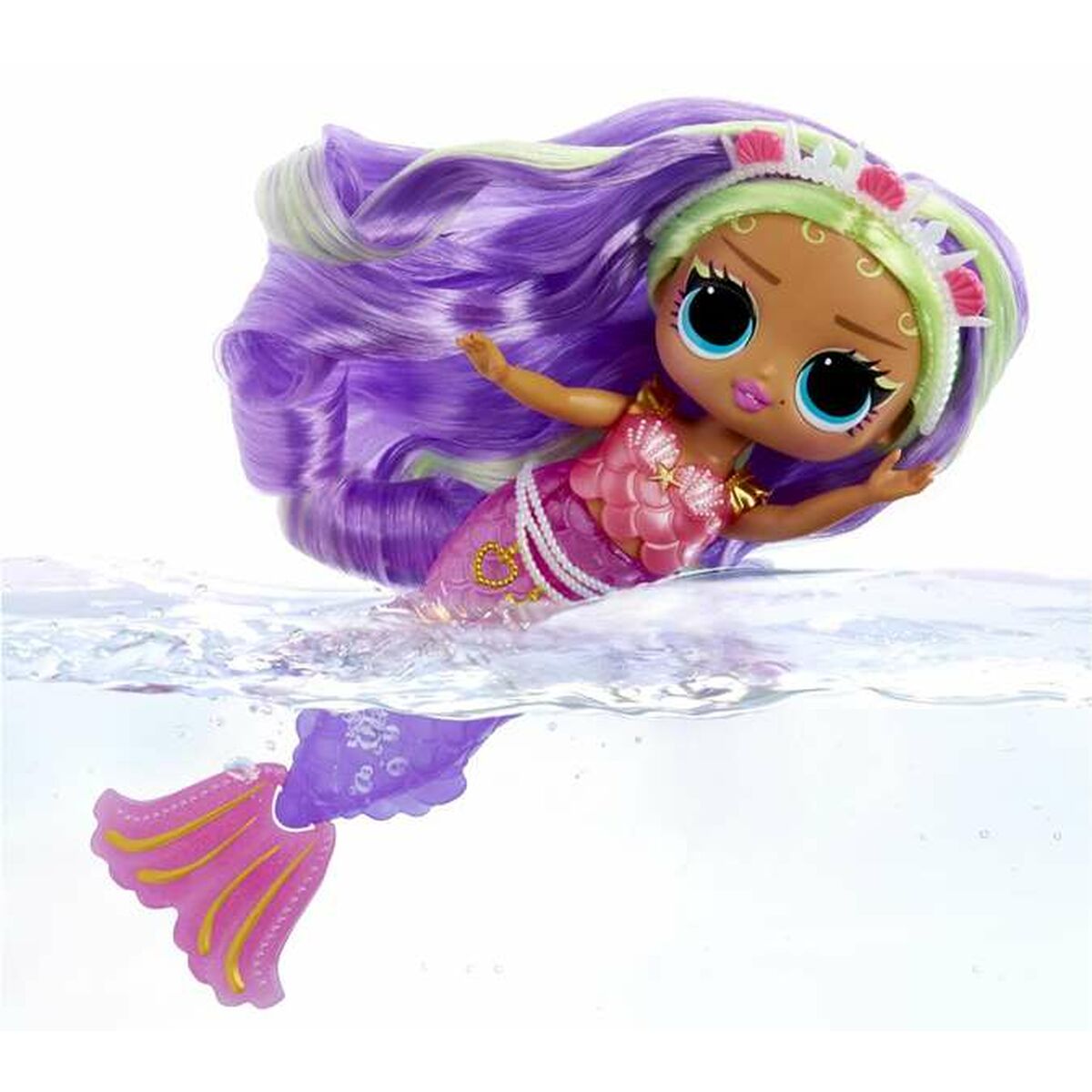 Păpușă LOL Surprise! Cleo Cove 25,4 x 12,7 x 6,35 cm Sirenă - Jucarii si jocuri, Păpuși și accesorii