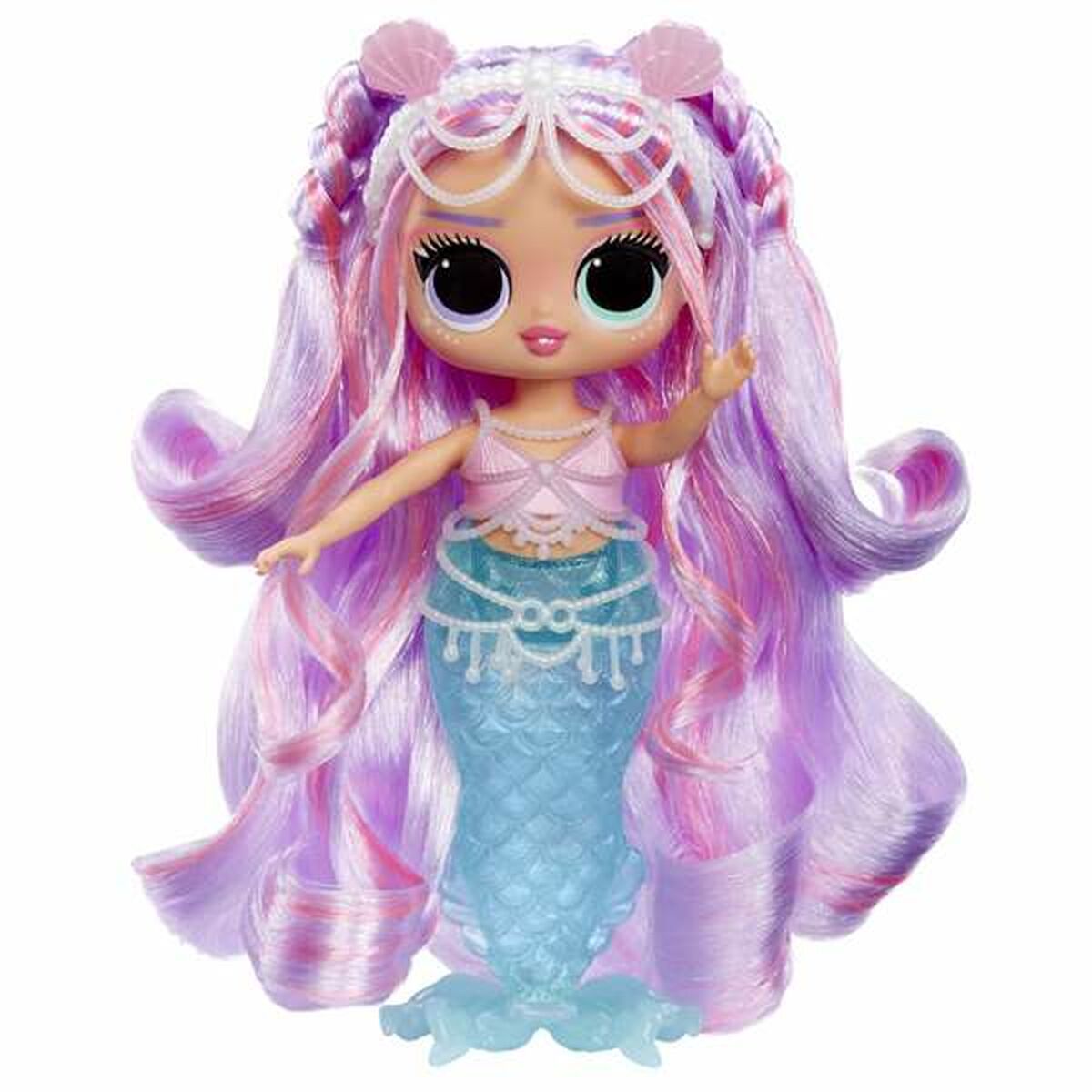 Păpușă LOL Surprise! Lana Marine 25,4 x 12,7 x 6,35 cm Sirenă - Jucarii si jocuri, Păpuși și accesorii