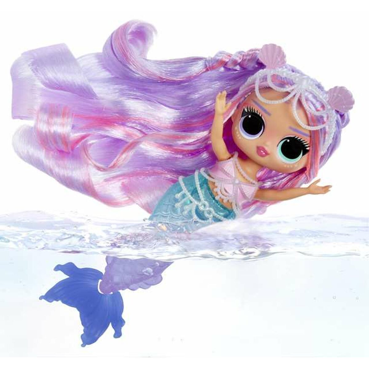 Păpușă LOL Surprise! Lana Marine 25,4 x 12,7 x 6,35 cm Sirenă - Jucarii si jocuri, Păpuși și accesorii