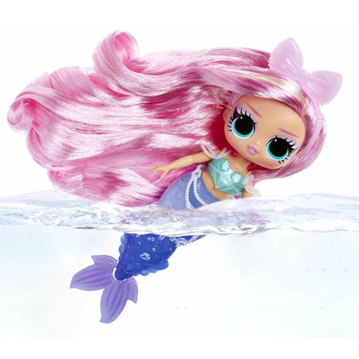 Păpușă LOL Surprise! Lola Waves 25,4 x 12,7 x 6,35 cm Sirenă - Jucarii si jocuri, Păpuși și accesorii