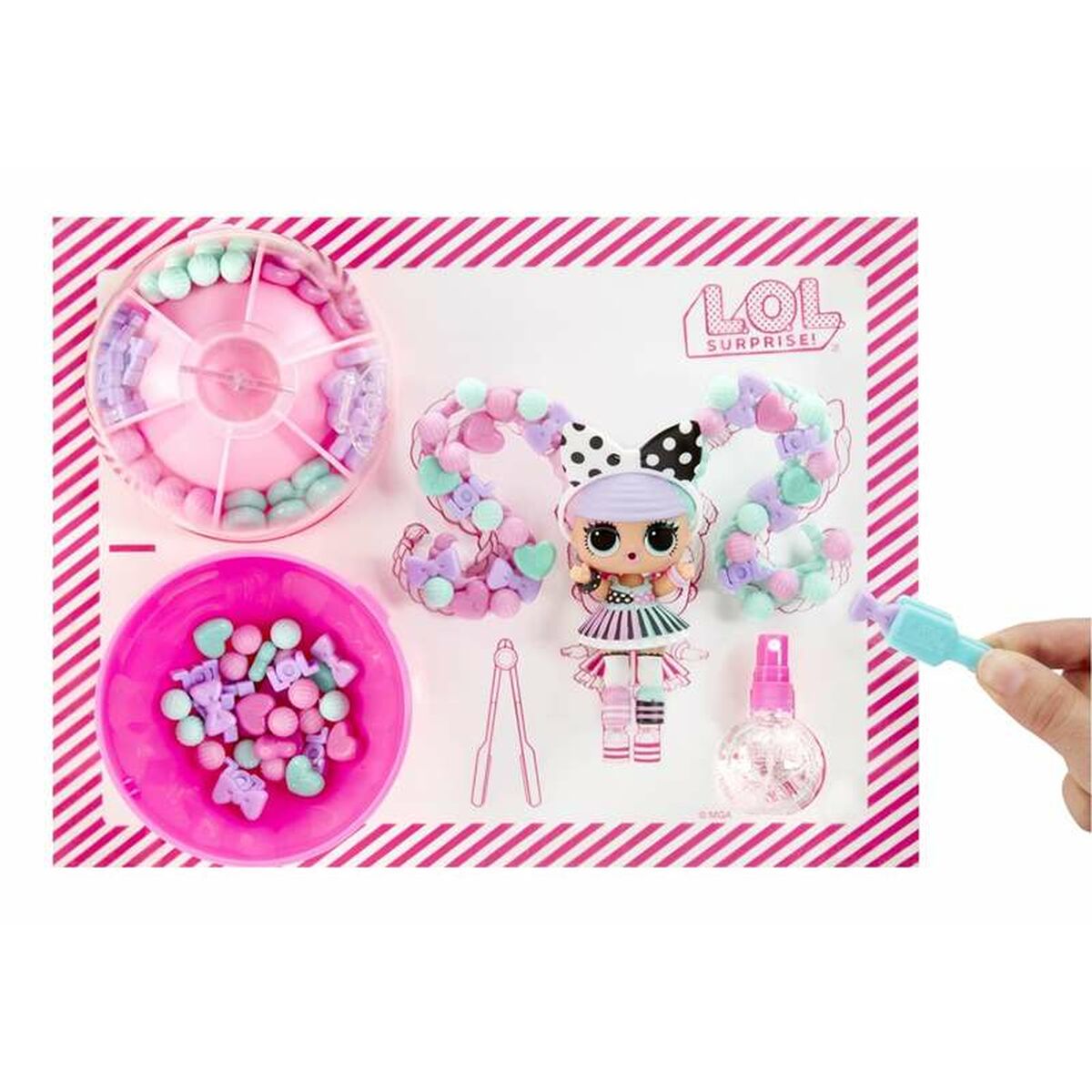 Păpușă LOL Surprise! Hair Beads - Jucarii si jocuri, Păpuși și accesorii