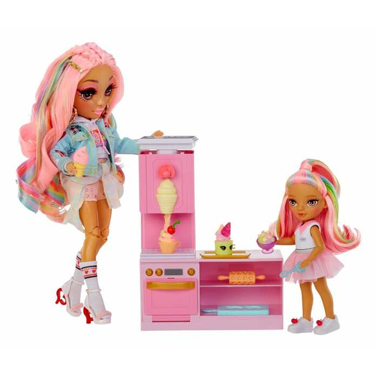 Păpușă MGA Rainbow High Little Dessert 20,3 x 29,20 x 13,46 cm - Jucarii si jocuri, Păpuși și accesorii