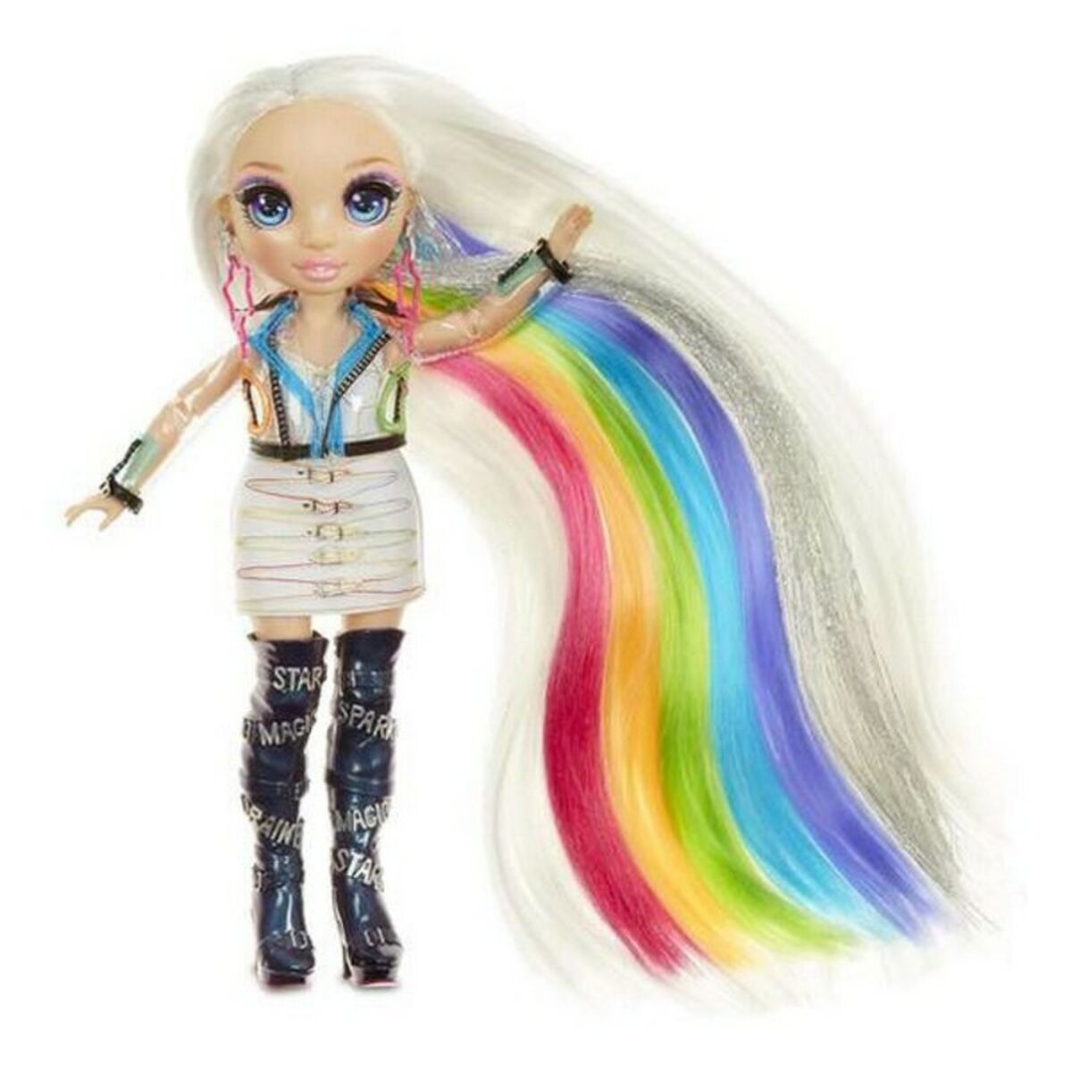 Playset Rainbow Hair Studio Rainbow High 569329E7C 5 în 1 (30 cm) - Jucarii si jocuri, Păpuși și figurine