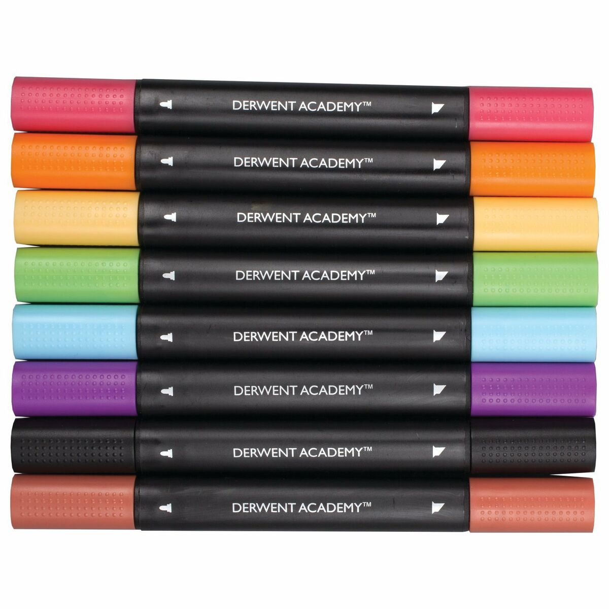 Set de Carioci DERWENT Academy Multicolor Cu două capete 8 Piese - Birou și papetărie, Pixuri, creioane și articole de scris