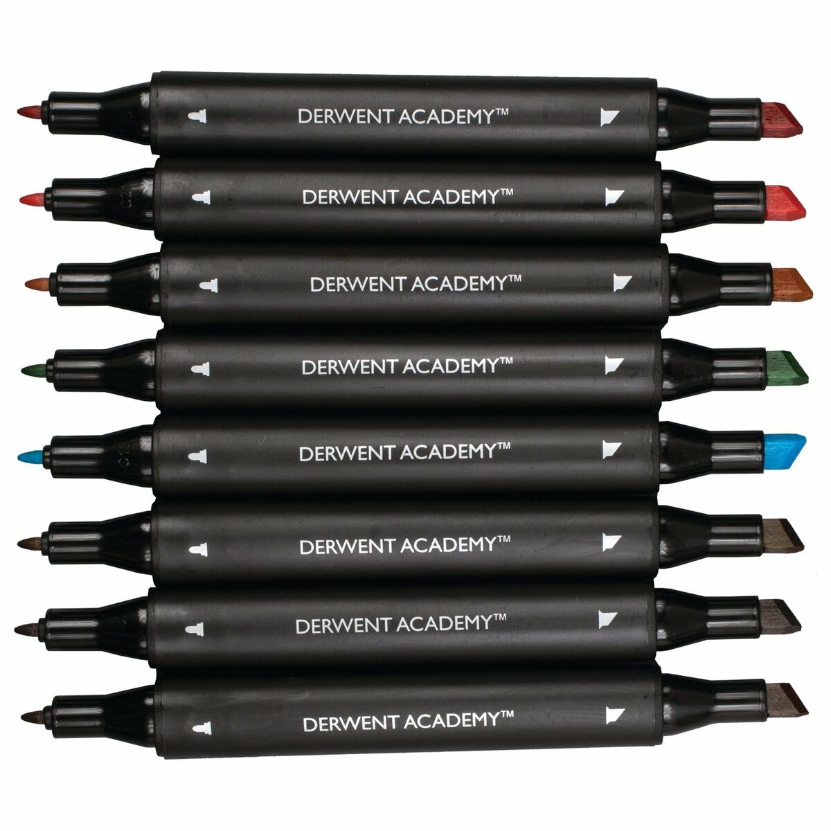 Set de Carioci DERWENT Academy Multicolor Cu două capete 8 Piese - Birou și papetărie, Pixuri, creioane și articole de scris