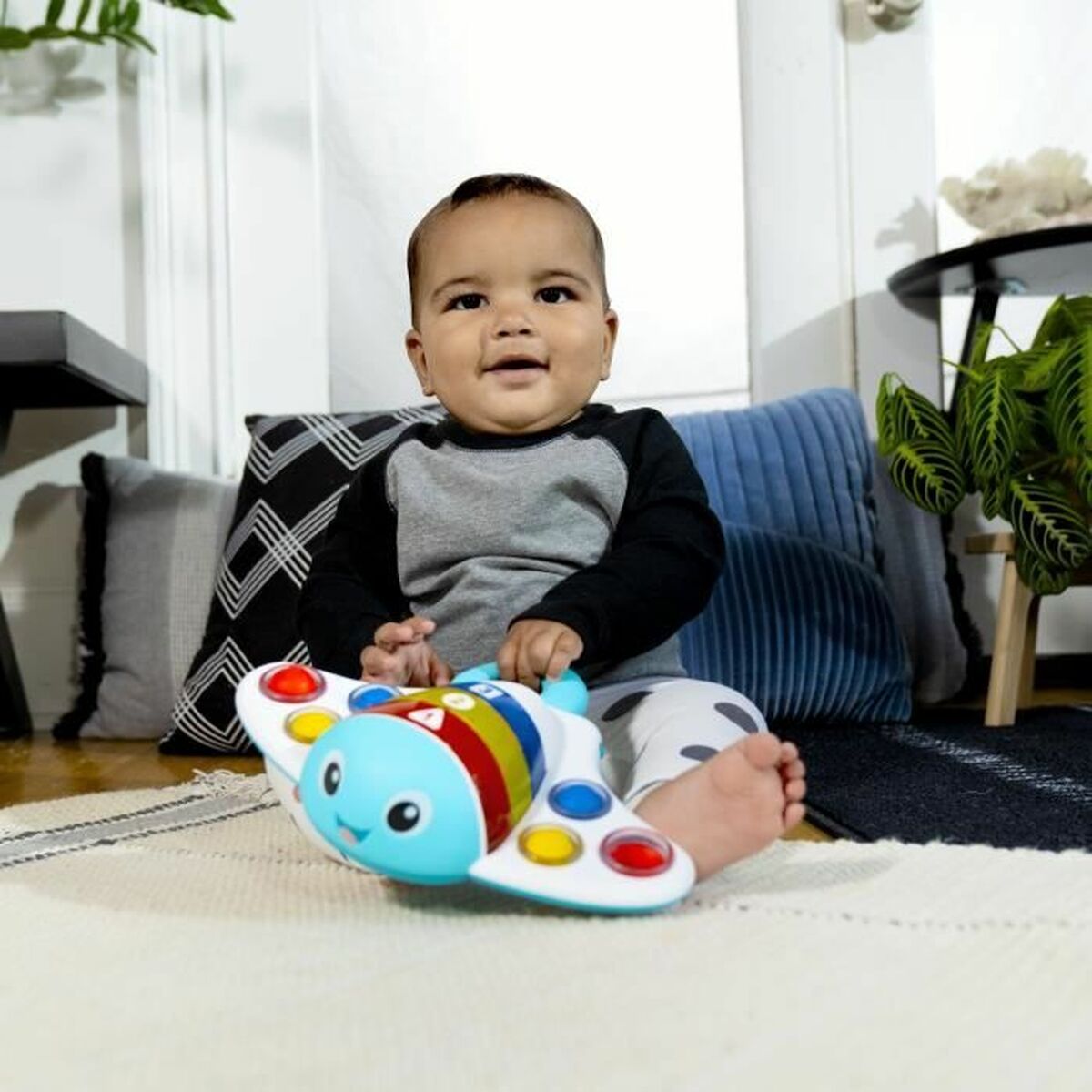 Jucărie pentru copii Baby Einstein Ocean Explorers Pop & Explore (FR) Silicon - Bebelus, Dormitor