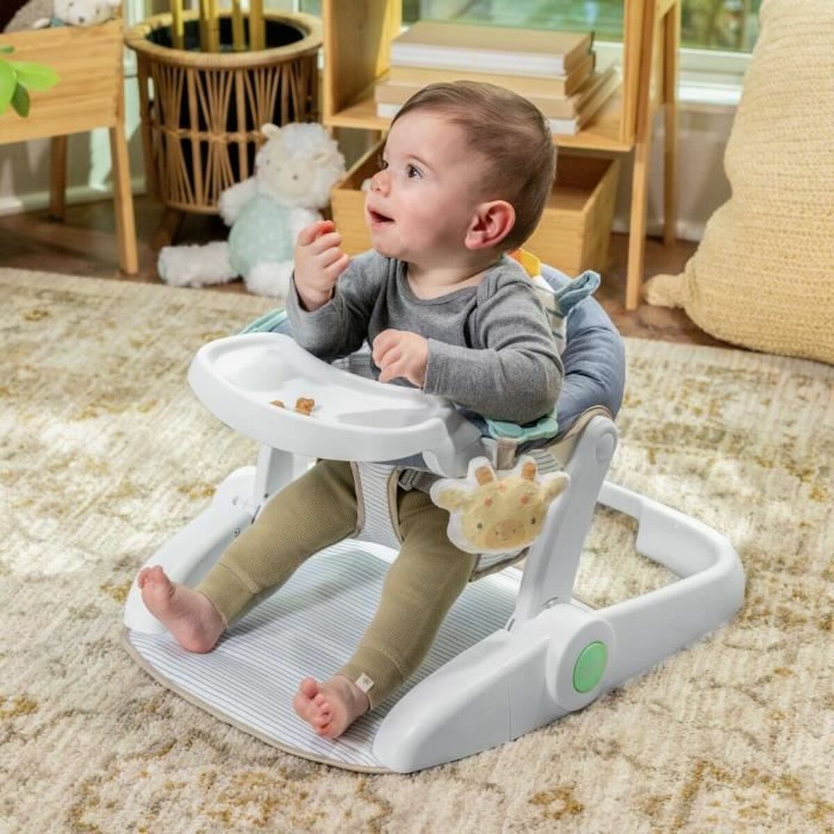 Centru de activităţi Ingenuity Casi the Zebra - Bebelus, Jucăriile copilăriei timpurii