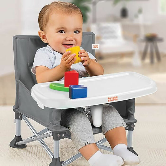 Crescător Bright Starts Pop 'N Sit Gri - Bebelus, Alăptarea și hrănirea