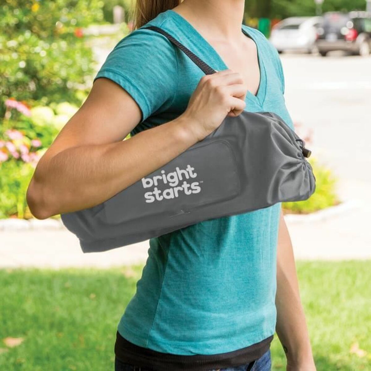 Crescător Bright Starts Pop 'N Sit Gri - Bebelus, Alăptarea și hrănirea