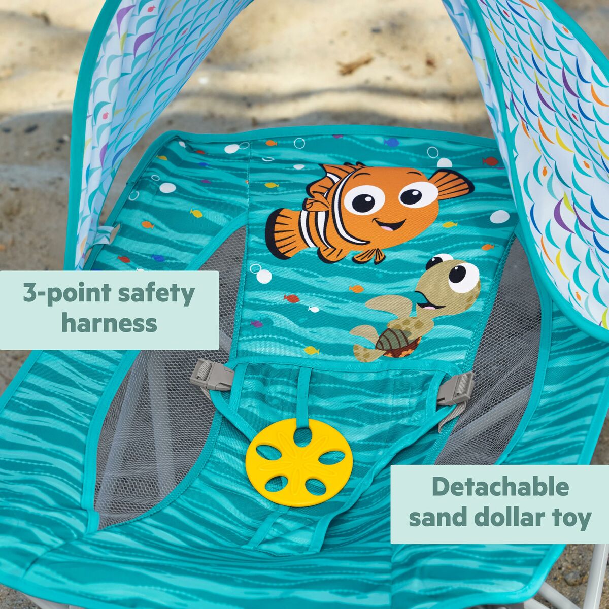 Hamac pentru Bebeluș Bright Starts Nemo Multicolor - Bebelus, Dormitor