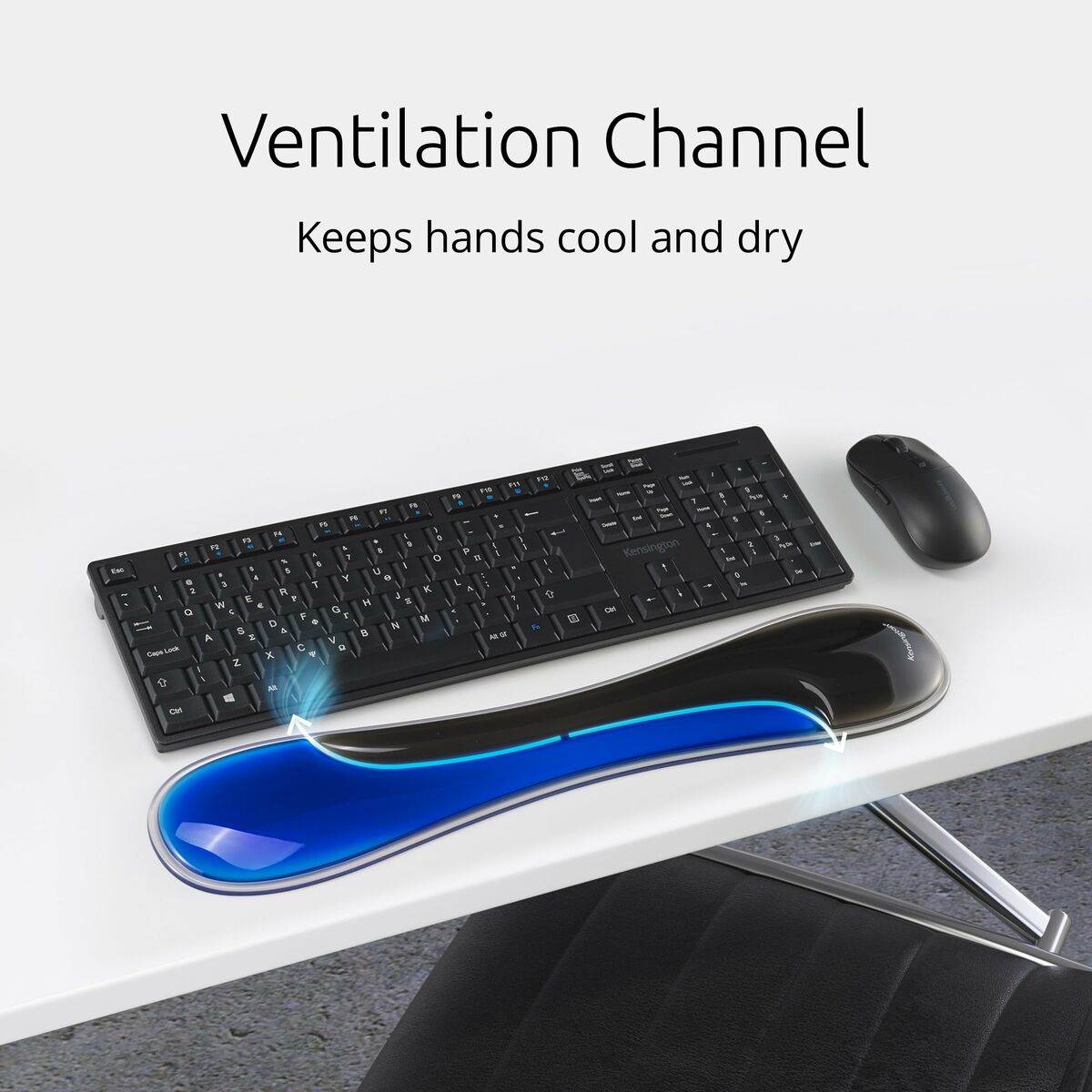 Covoraș de șoarece Kensington K62441WW Albastru Negru - Tehnică de calcul, Accesorii