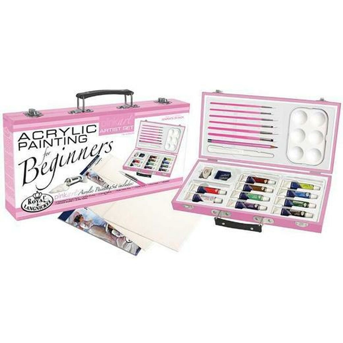 Set de pictură Royal & Langnickel Acrylic Painting Beginners Multicolor - Birou și papetărie, Arte și Meserii