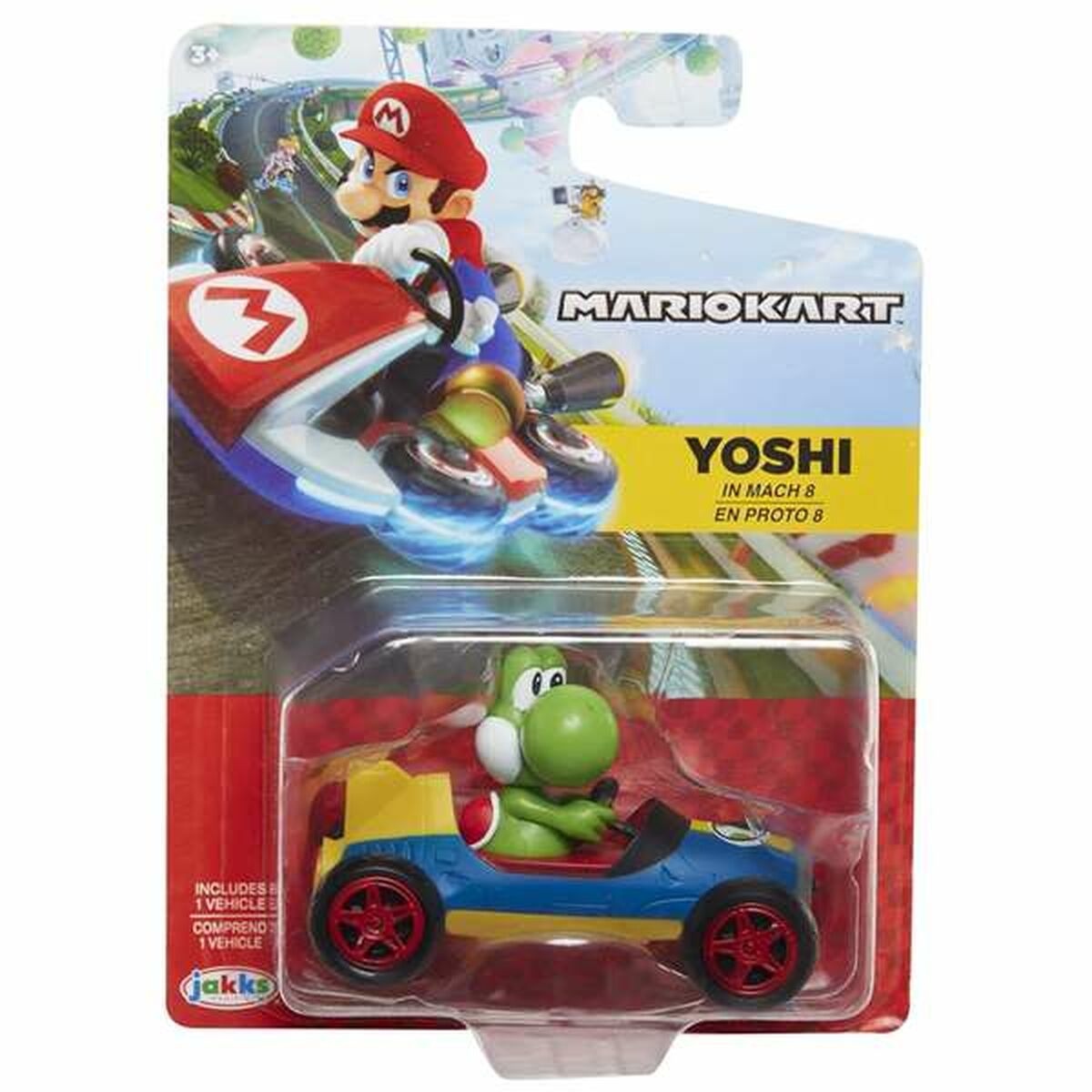 Mașină de jucărie Jakks Pacific Super Mario Kart Racers Wave 5 Multicolor (Multicolor) - Jucarii si jocuri, Vehicule