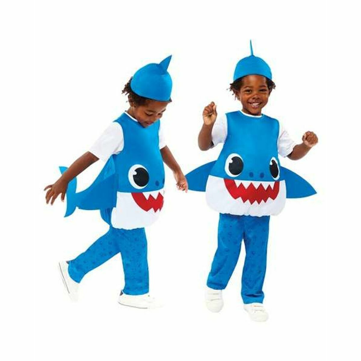 Costum Deghizare pentru Copii Baby Shark Albastru 3 Piese - Jucarii si jocuri, Costume și accesorii