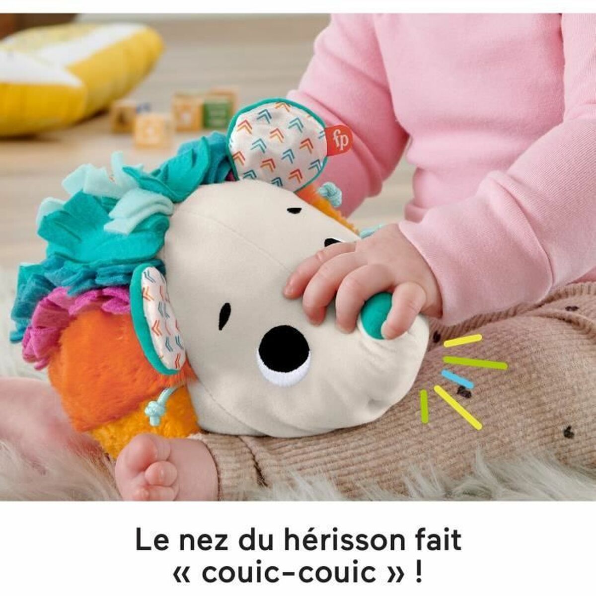Jucărie pentru copii Fisher-Price Arici - Bebelus, Jucăriile copilăriei timpurii