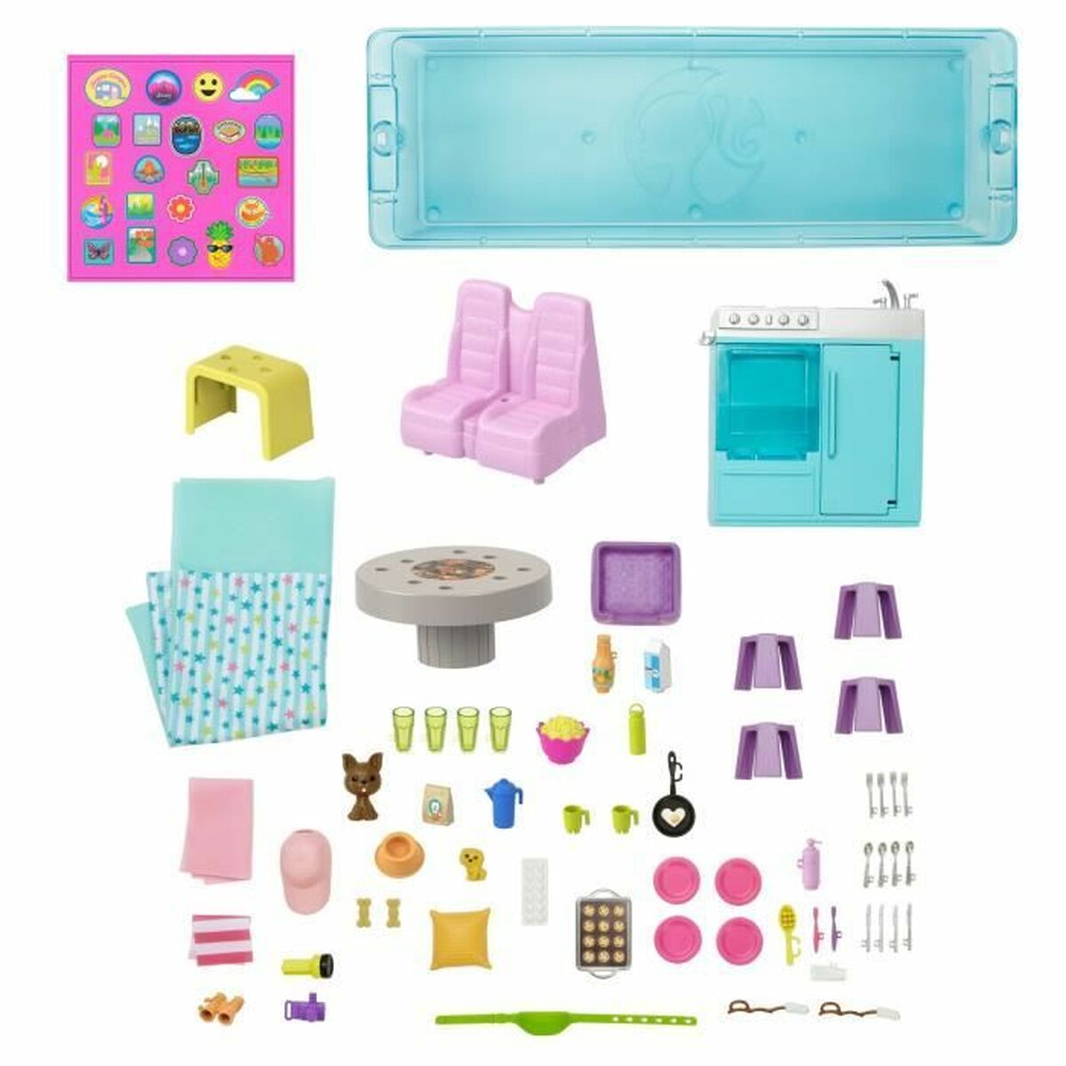 Accesorii pentru papusi Barbie Mega Motorhome - Jucarii si jocuri, Păpuși și accesorii
