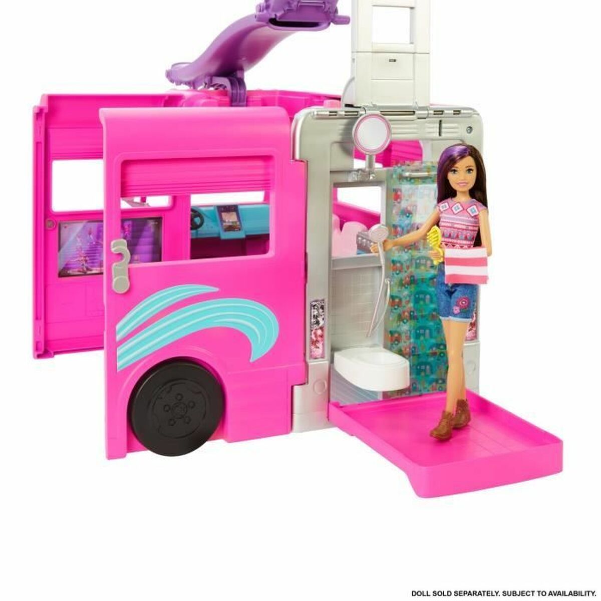 Accesorii pentru papusi Barbie Mega Motorhome - Jucarii si jocuri, Păpuși și accesorii
