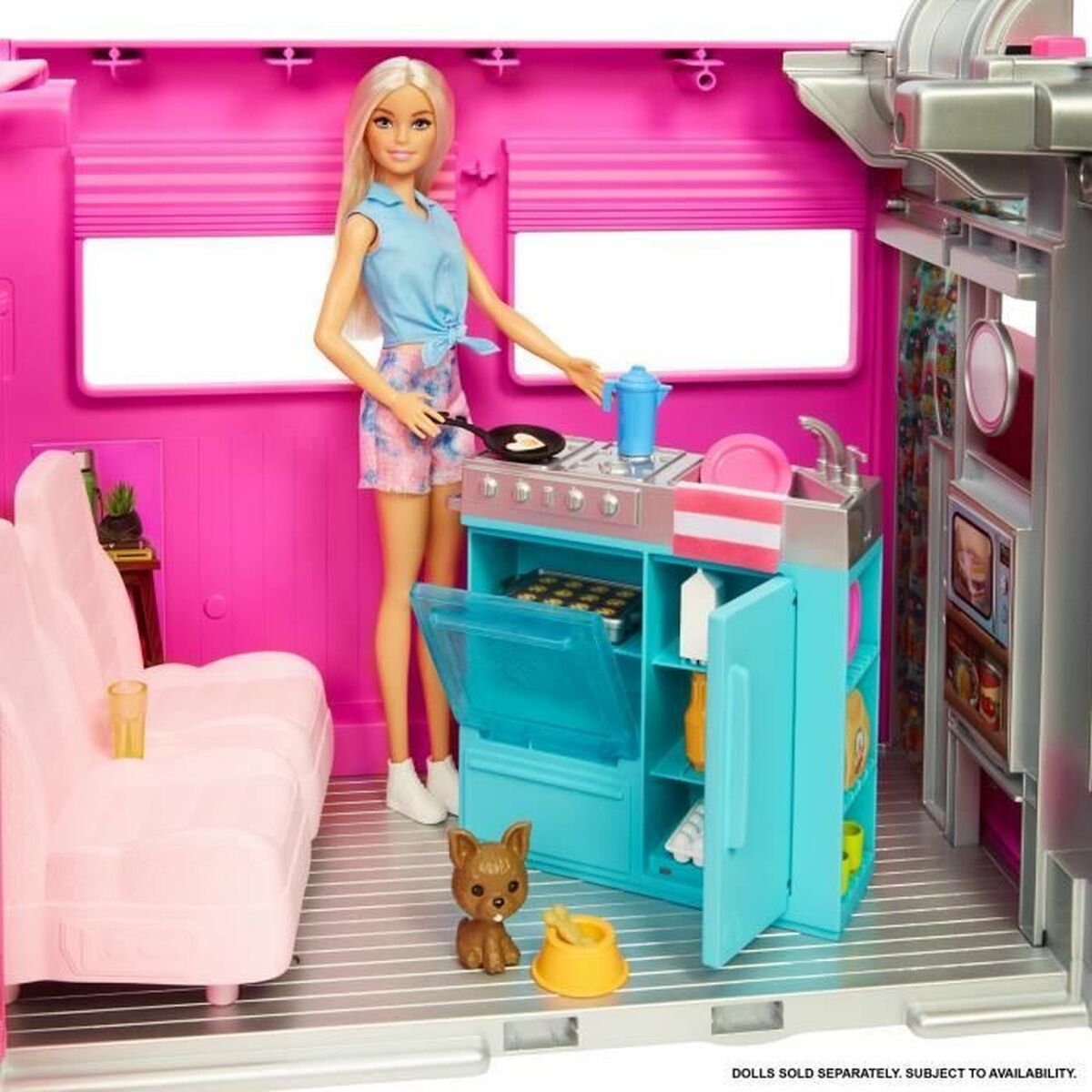 Accesorii pentru papusi Barbie Mega Motorhome - Jucarii si jocuri, Păpuși și accesorii