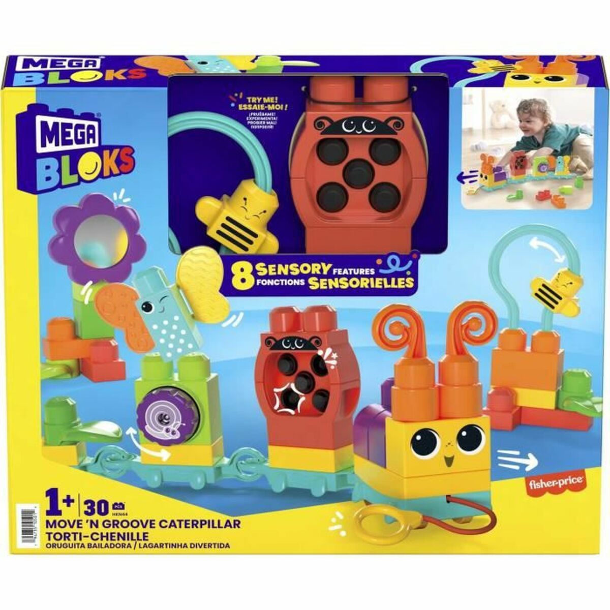 Set de Construcție Megablocks Mega Bloks + 1 An 30 Piese - Jucarii si jocuri