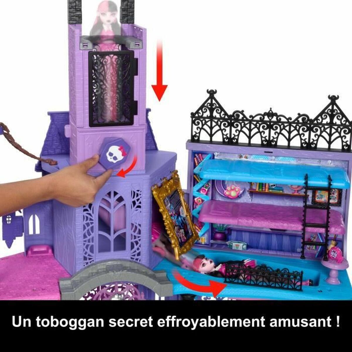 Casă de păpuși Monster High HLP88 - Jucarii si jocuri, Păpuși și accesorii