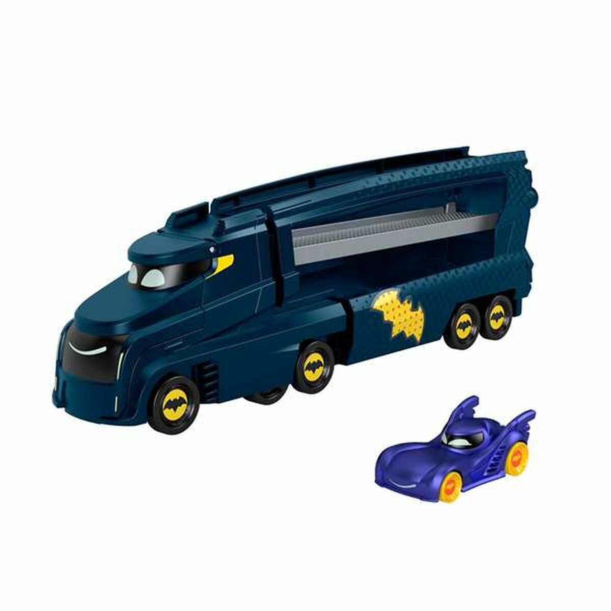 Camion Autotransporter Fisher Price Batwheels Big Big Bam - Jucarii si jocuri, Vehicule