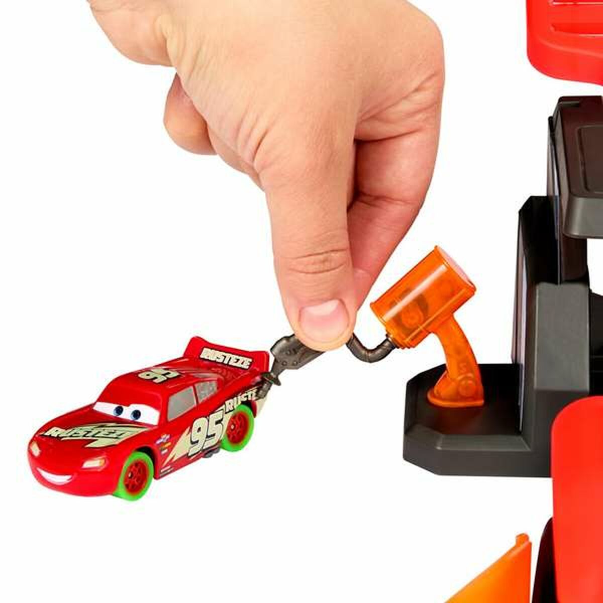Pistă de Lansare Mattel Glow Racers Fosforescent - Jucarii si jocuri, Vehicule