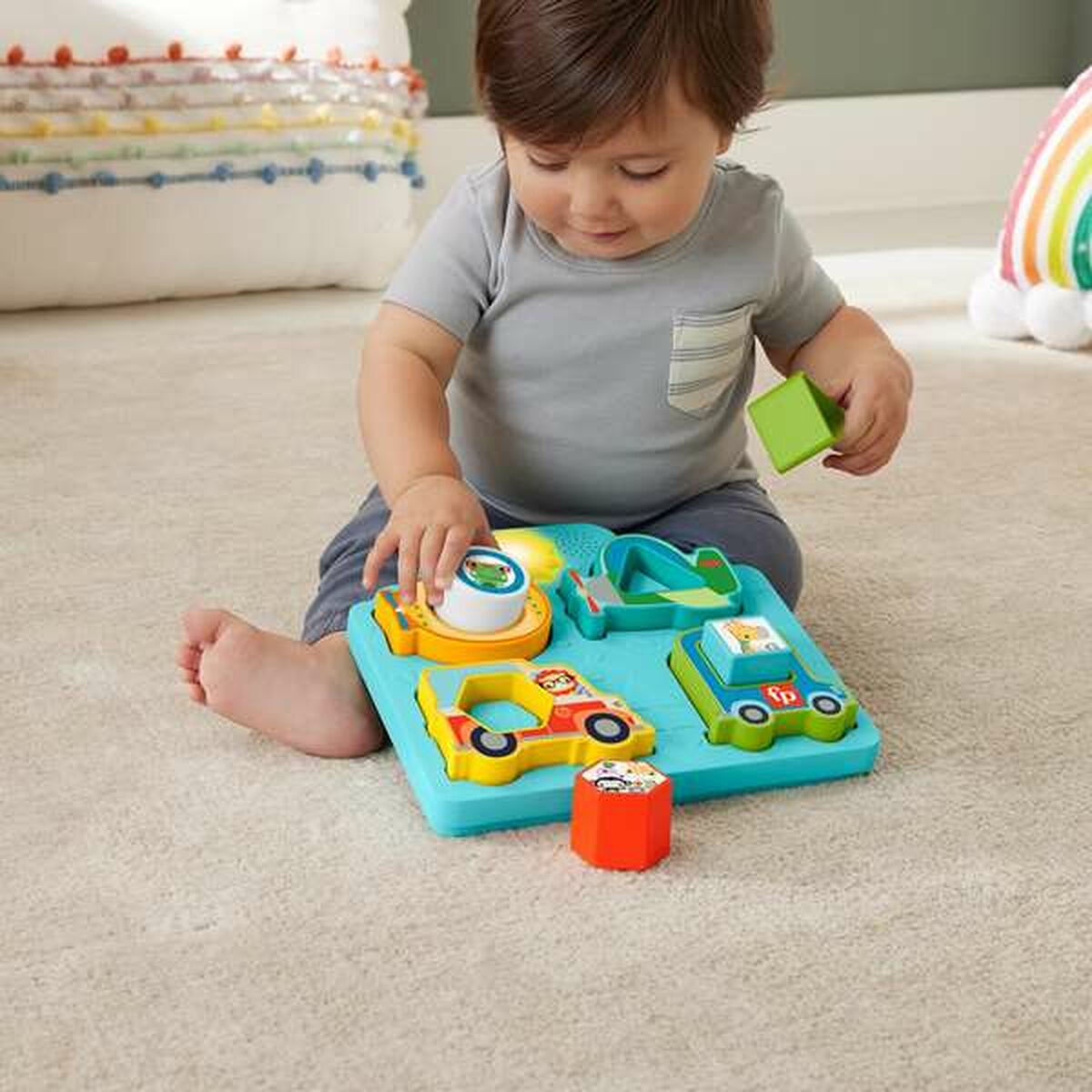 Puzzle pentru Copii Fisher Price Vehicule - Jucarii si jocuri, Puzzle-uri și puzzle-uri