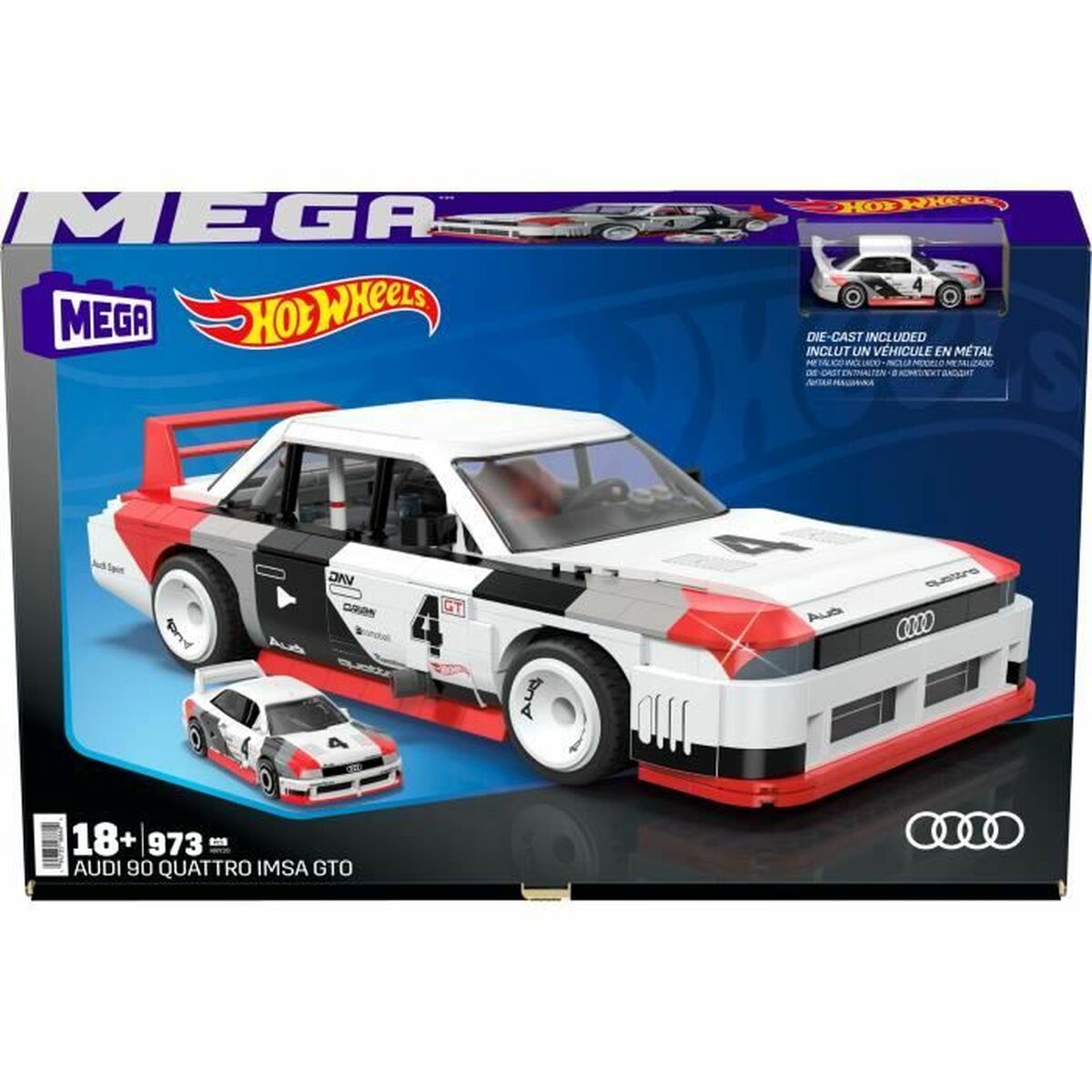 Set de Construcție Megablocks HOT WHEELS COLLECTOR AUDI - Jucarii si jocuri