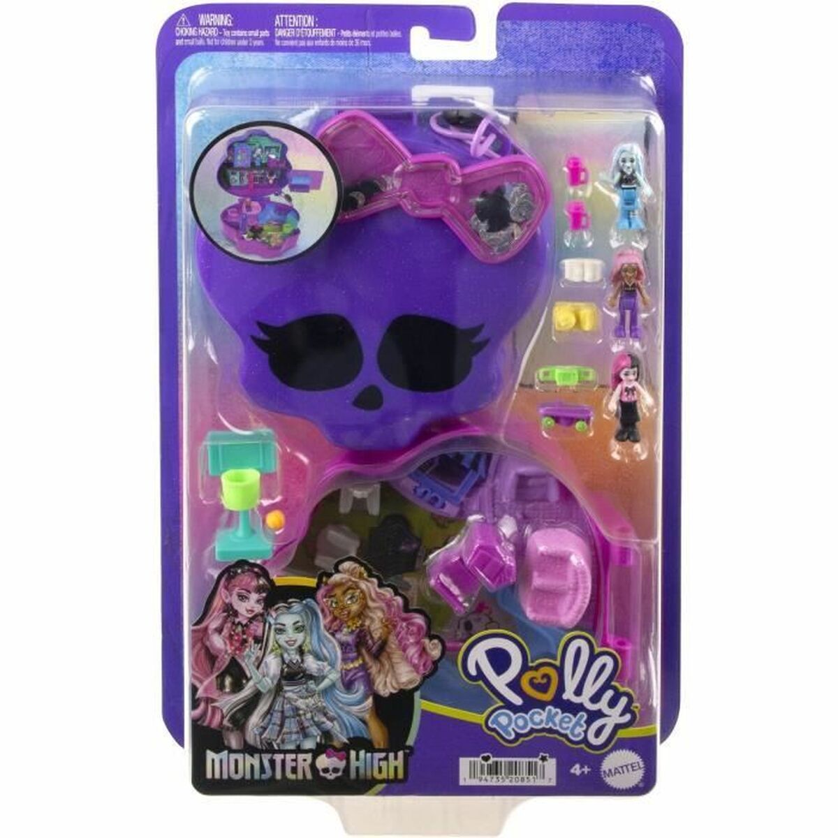 Păpușă Polly Pocket COFFRET MONSTER HIGH - Jucarii si jocuri, Păpuși și accesorii