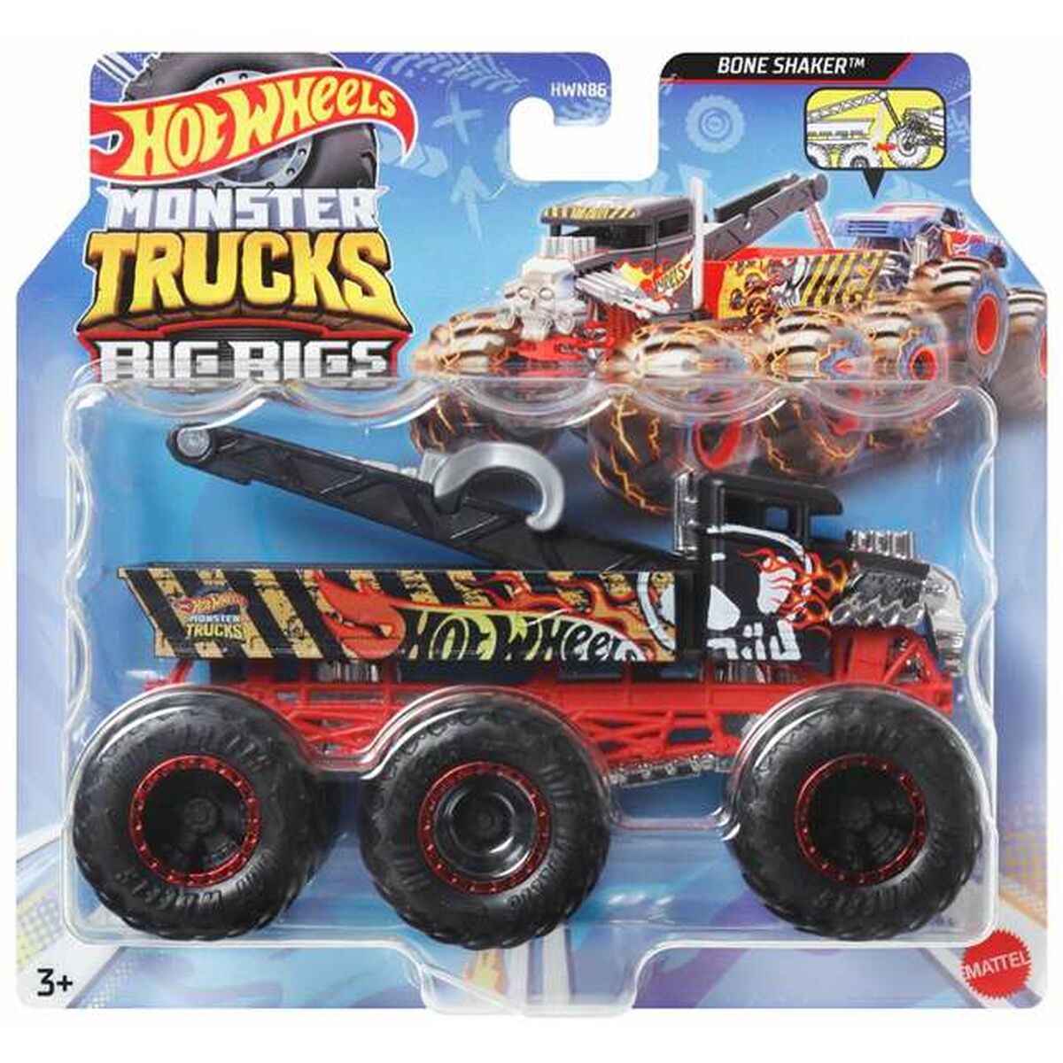 Mașină Hot Wheels Monster Trucks Big Rigs 1:64 - Jucarii si jocuri, Vehicule