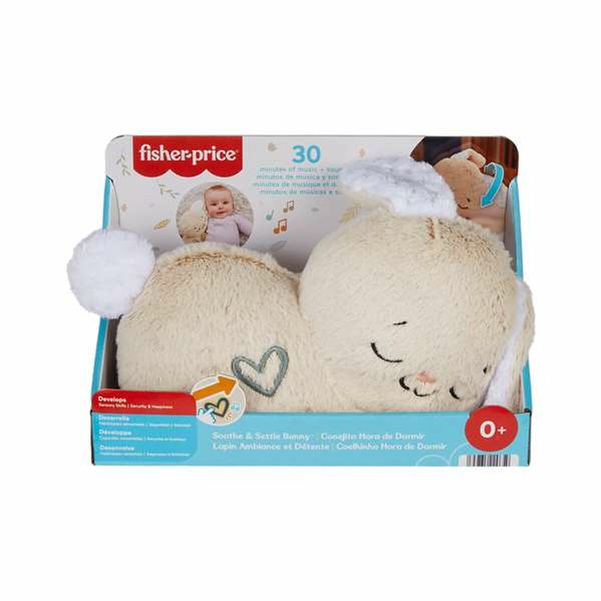 Jucărie de Pluș cu Sunet Fisher Price Iepure Plastic - Jucarii si jocuri, Jucării de pluș