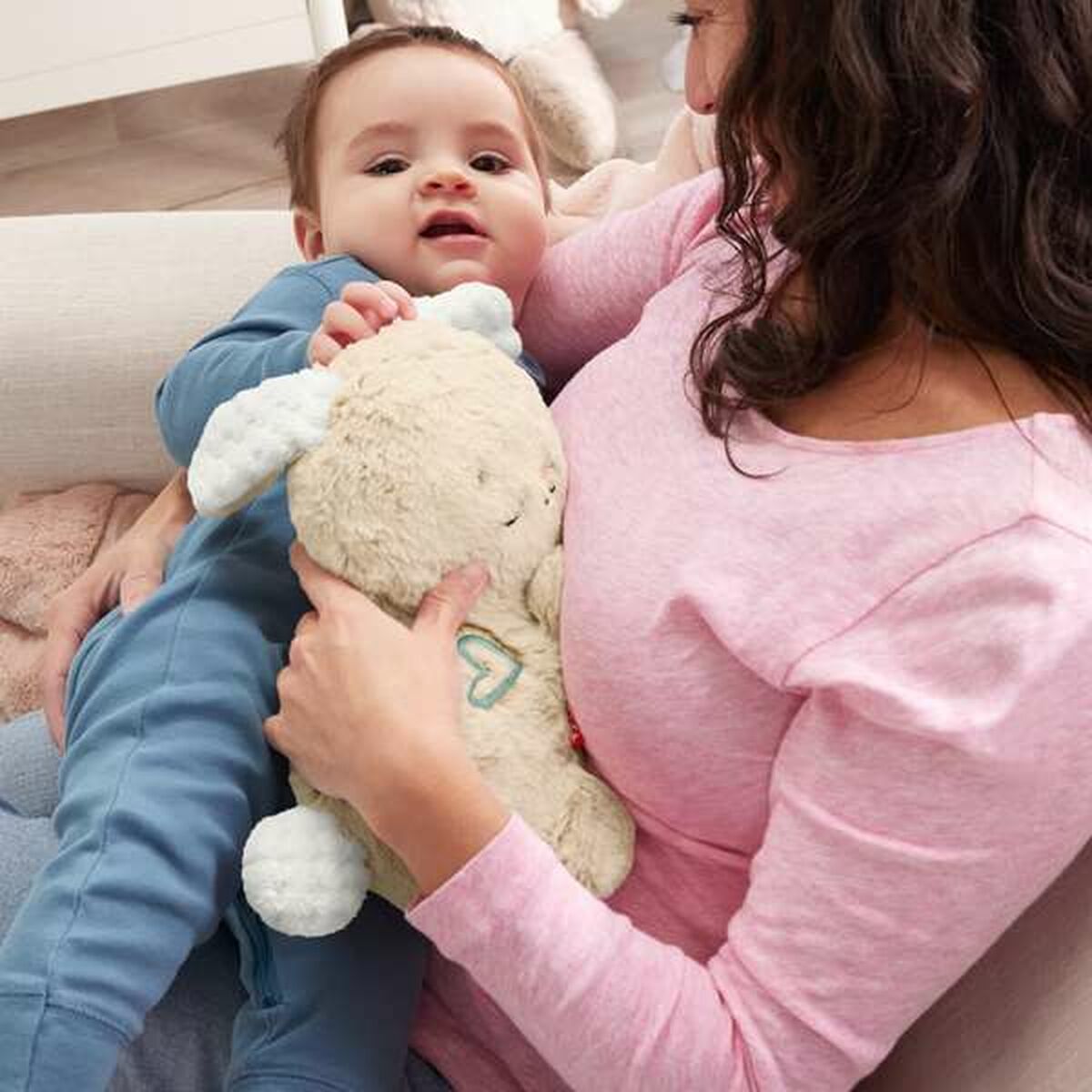Jucărie de Pluș cu Sunet Fisher Price Iepure Plastic - Jucarii si jocuri, Jucării de pluș