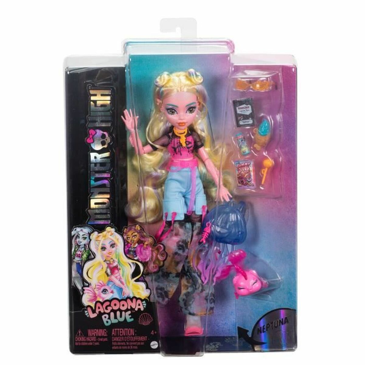 Păpușă bebeluș cu accesorii Monster High Lagoona Blue - Jucarii si jocuri, Păpuși și accesorii
