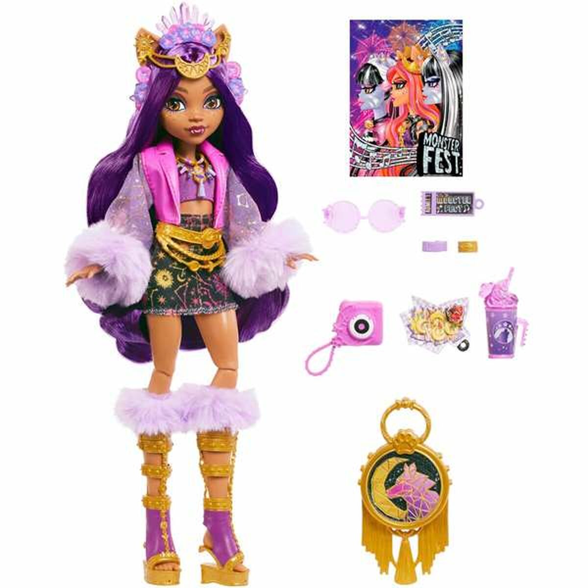 Păpușă Monster High Clawdeen Wolf - Jucarii si jocuri, Păpuși și accesorii