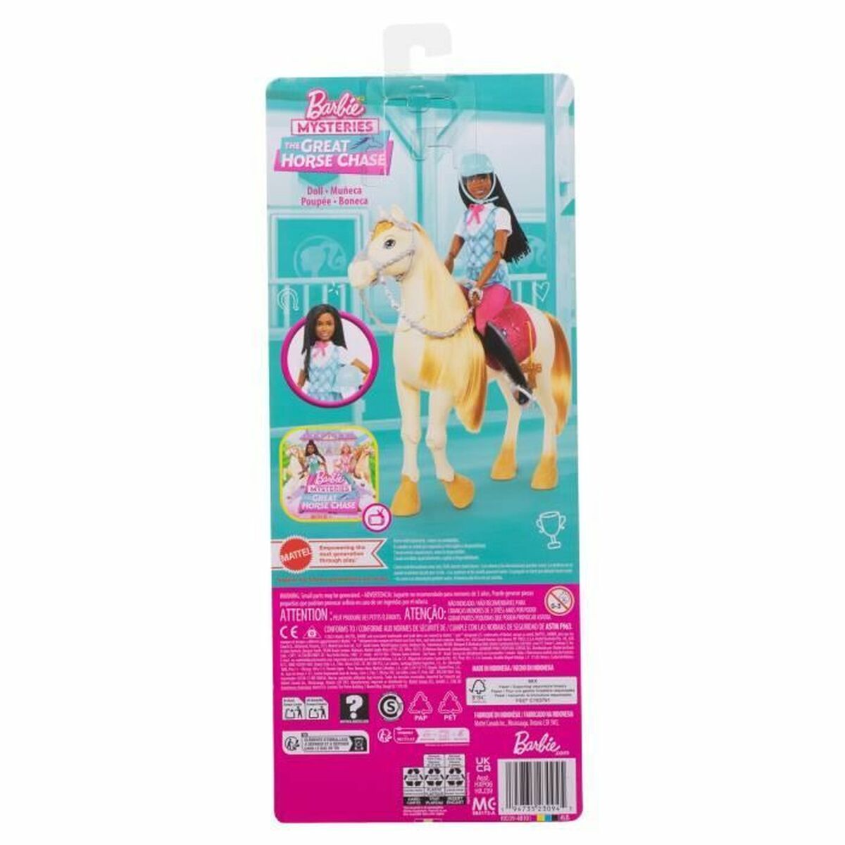Păpușă bebeluș cu accesorii Barbie Barbie Mysteries: The Great Horse Chase - Jucarii si jocuri, Păpuși și accesorii