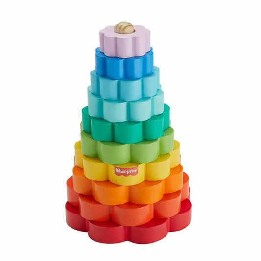 Blocuri Stivuibile Fisher-Price 10 Piese - Bebelus, Jucăriile copilăriei timpurii
