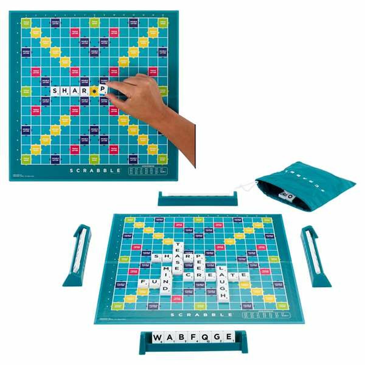 Joc de Masă Mattel Scrabble ES - Jucarii si jocuri, Jocuri și accesorii