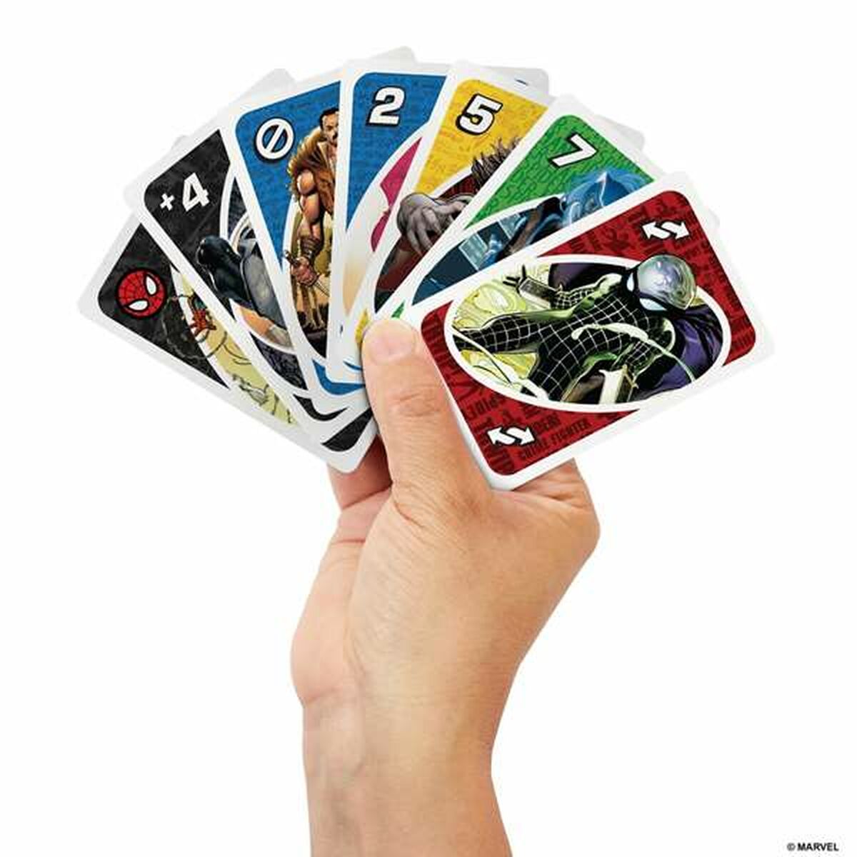 Jocuri de cărți Mattel UNO Spiderman - Jucarii si jocuri, Jocuri și accesorii