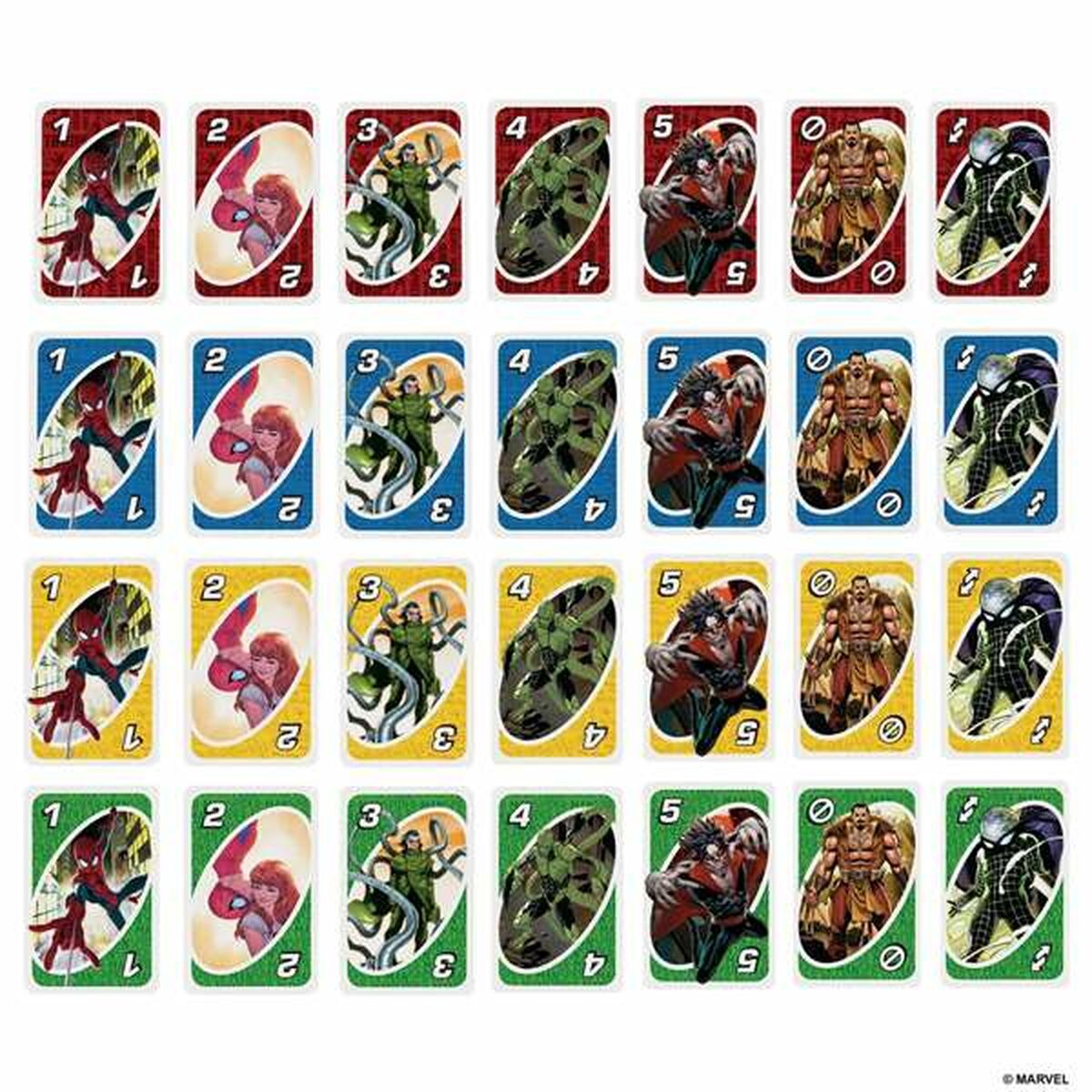 Jocuri de cărți Mattel UNO Spiderman - Jucarii si jocuri, Jocuri și accesorii