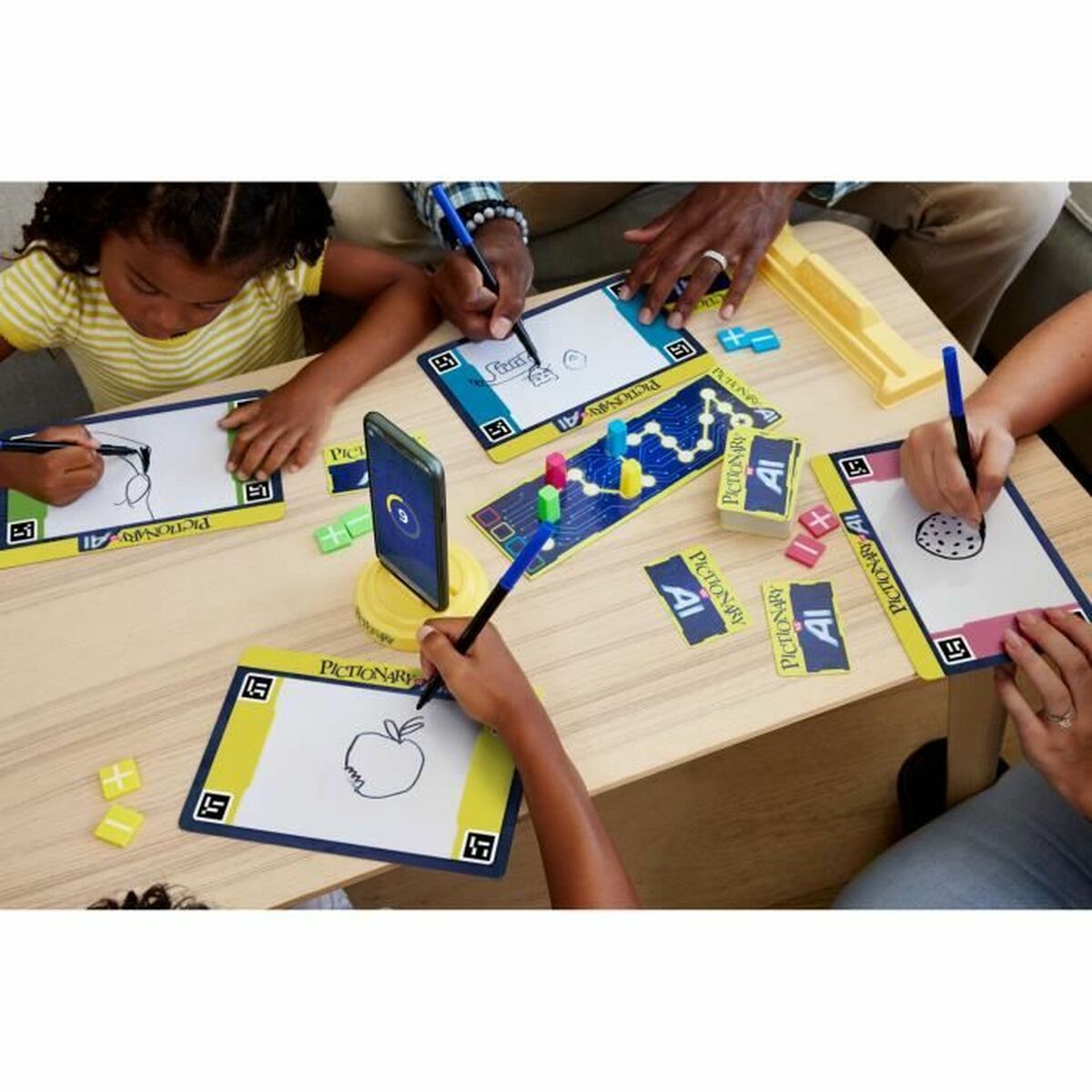Joc de Masă Mattel PICTIONARY® VS IA Jeu familial Pictionary Vs Intelligence Artificielle (FR) - Jucarii si jocuri, Jocuri și accesorii