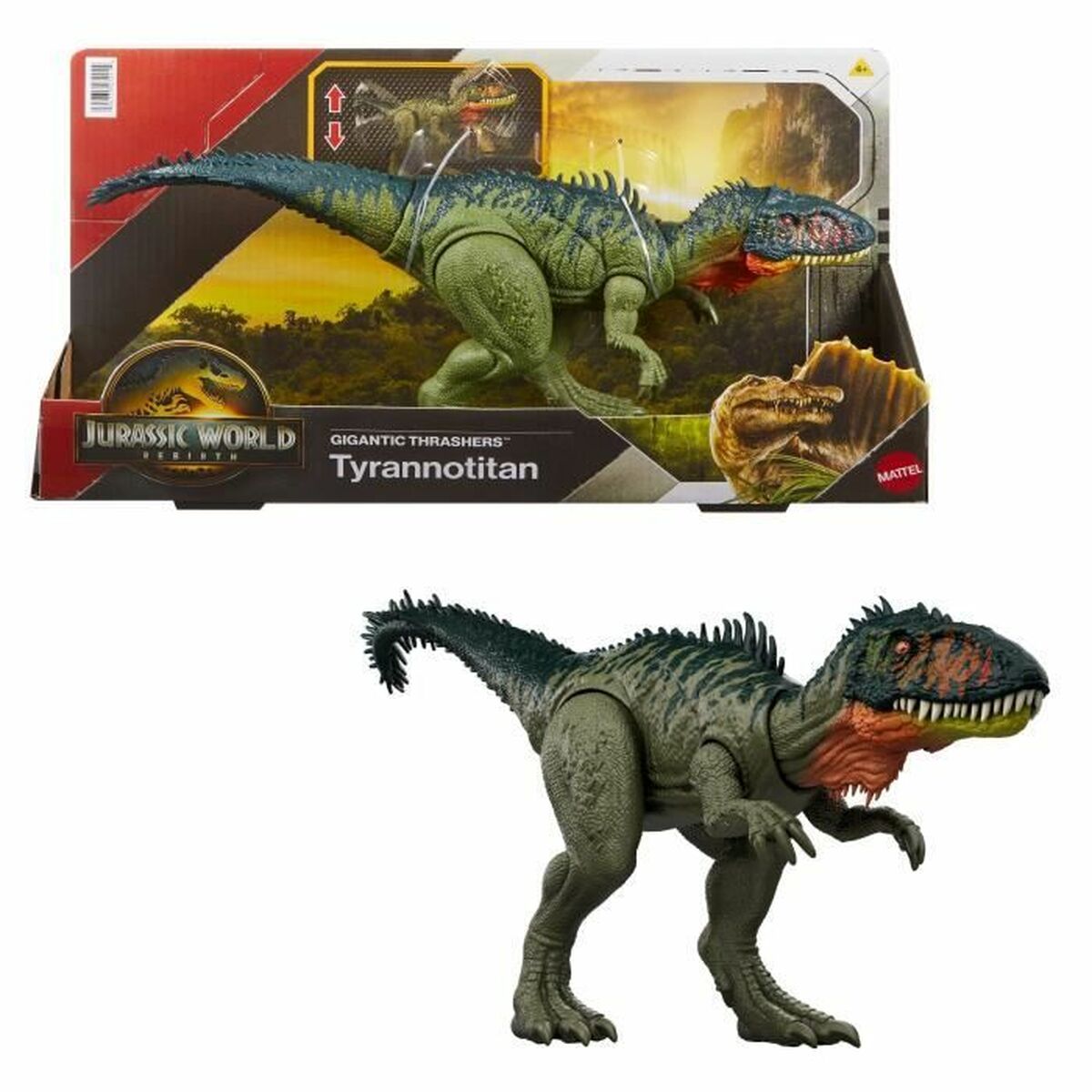 Figurine de Acțiune Jurassic World TYRANNOTITAN Dinozauri - Jucarii si jocuri, Păpuși și figurine