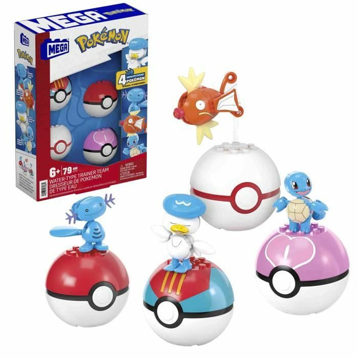 Set de Construcție MEGA BRANDS 4 WATER POKEMON - Jucarii si jocuri
