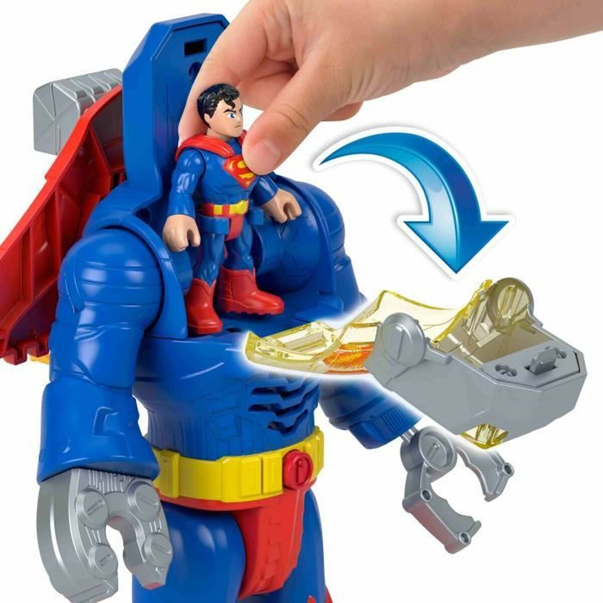 Figura îmbinată Imaginext Superman XL - Jucarii si jocuri, Păpuși și figurine