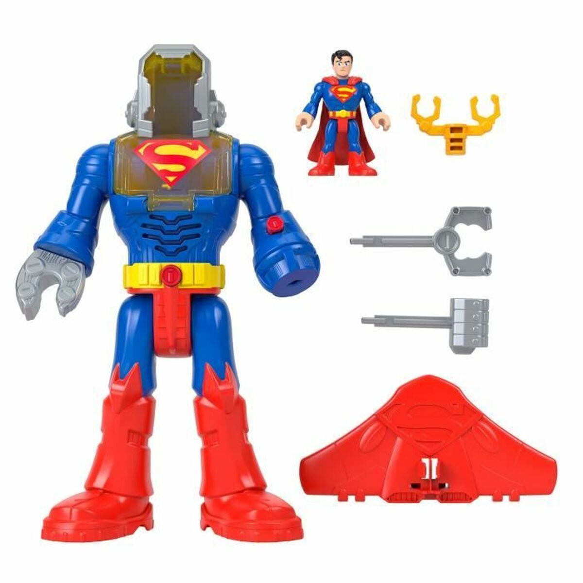 Figura îmbinată Imaginext Superman XL - Jucarii si jocuri, Păpuși și figurine