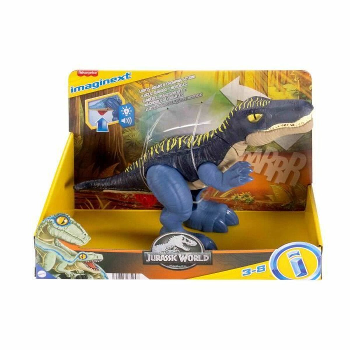 Figurine de Acțiune Imaginext Baryonyx - JCT48 Dinozaur - Jucarii si jocuri, Păpuși și figurine