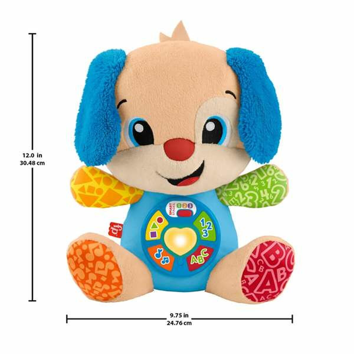 Jucărie Muzicală din Pluș Mattel 30,48 x 25,40 x 13,34 cm - Bebelus, Jucăriile copilăriei timpurii